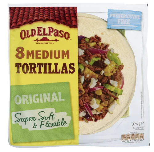 8 Tortillas Original Medium