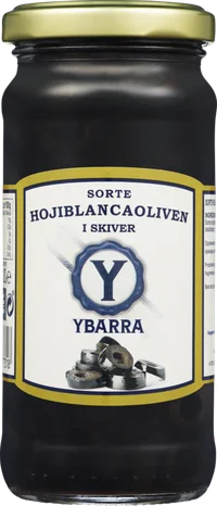 Sliced Black Hojiblanca Olives