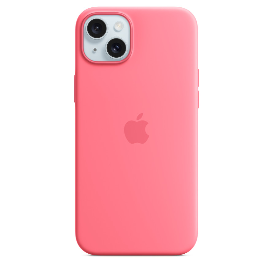 iPhone 15 Pro Silicone Case with MagSafe - Pink