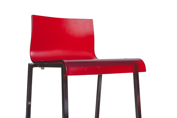 Red Bar Stool