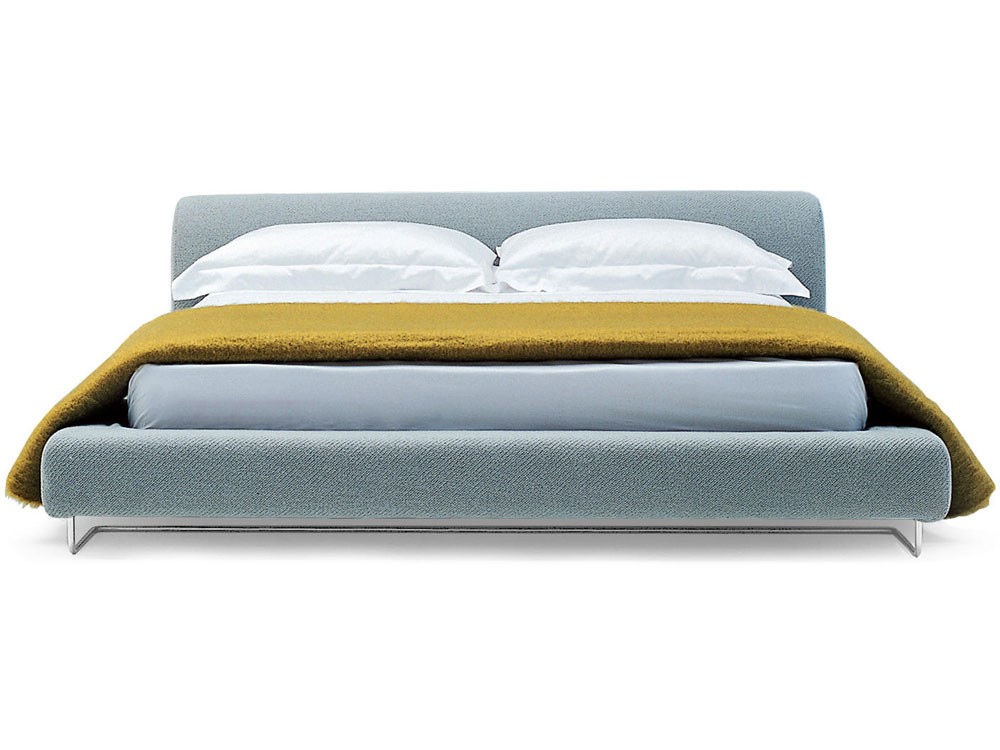 Blue Lowland bed by Moroso