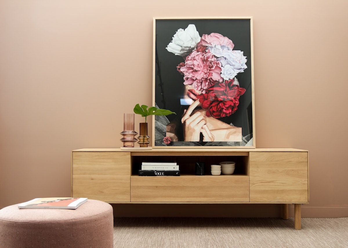 Oblong Dresser in Natural Beech