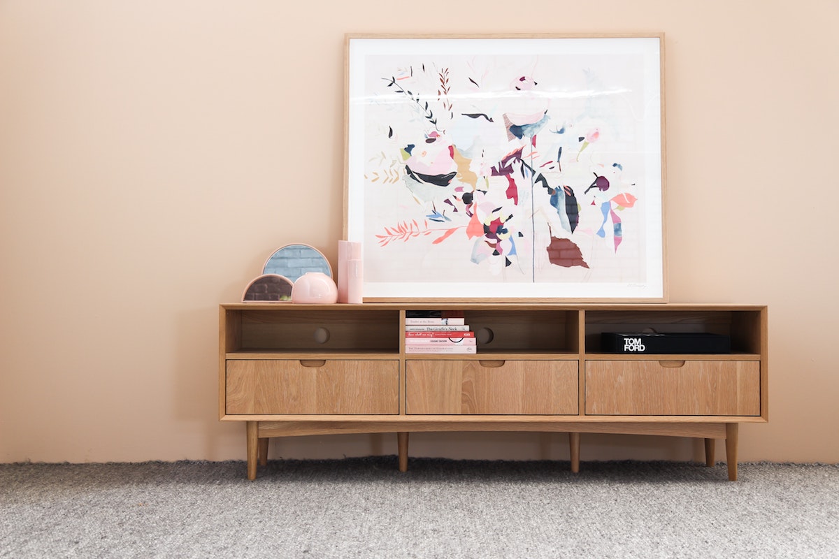 Oblong Dresser in Oak