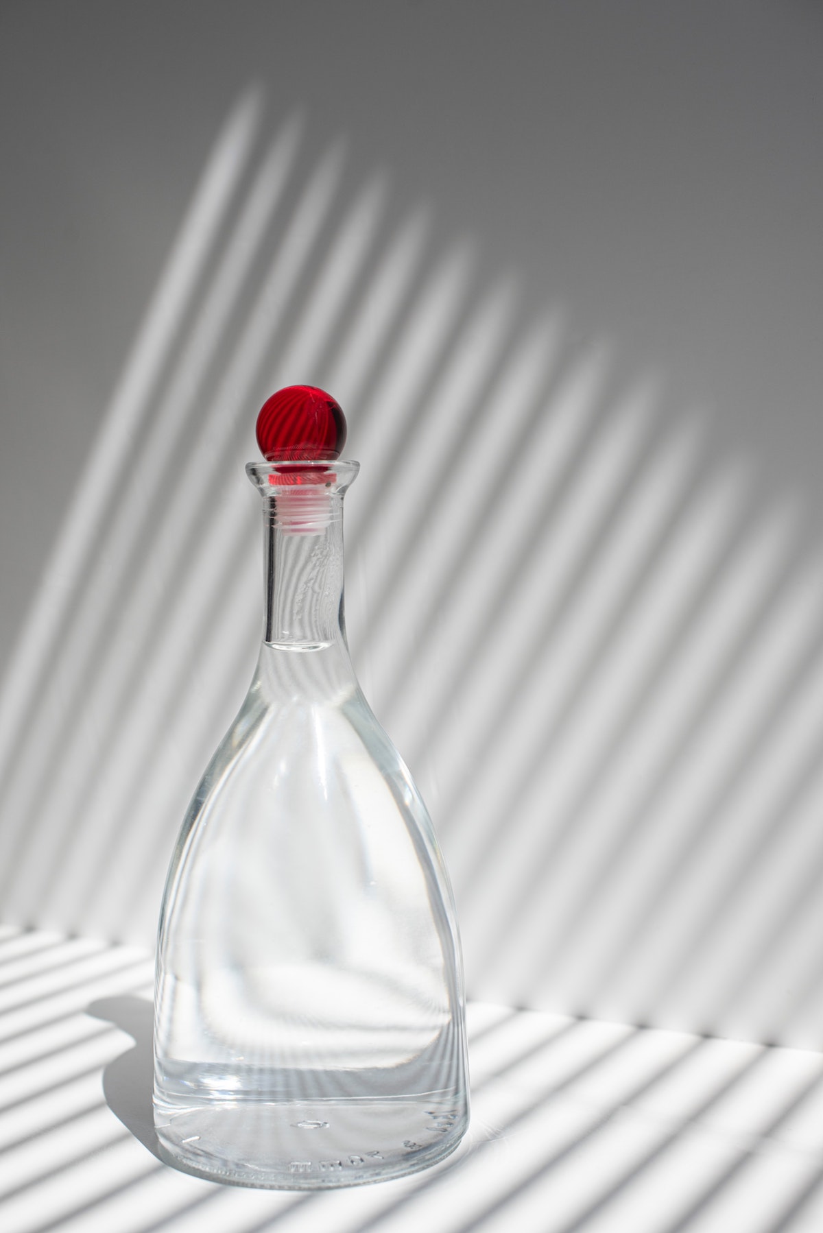 Carafe with Red Cap