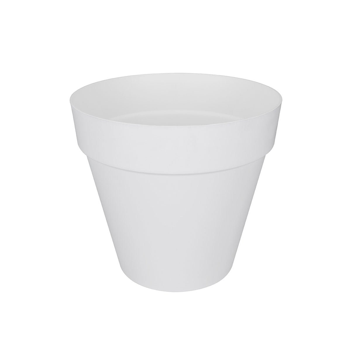 utepotte plast hvit 30 cm