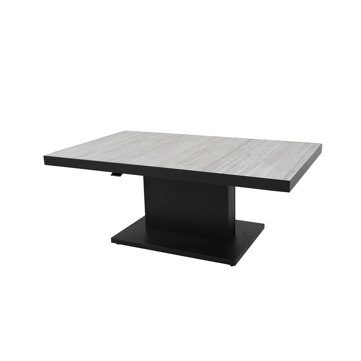 Aluminiumbordet og den keramiske toppen bør vaskes med mild såpe. Vaier og sylingeren til høyderegulering bør oljes vår og høst