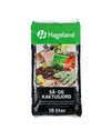 pose med Hageland så- og kaktusjord 18 liter