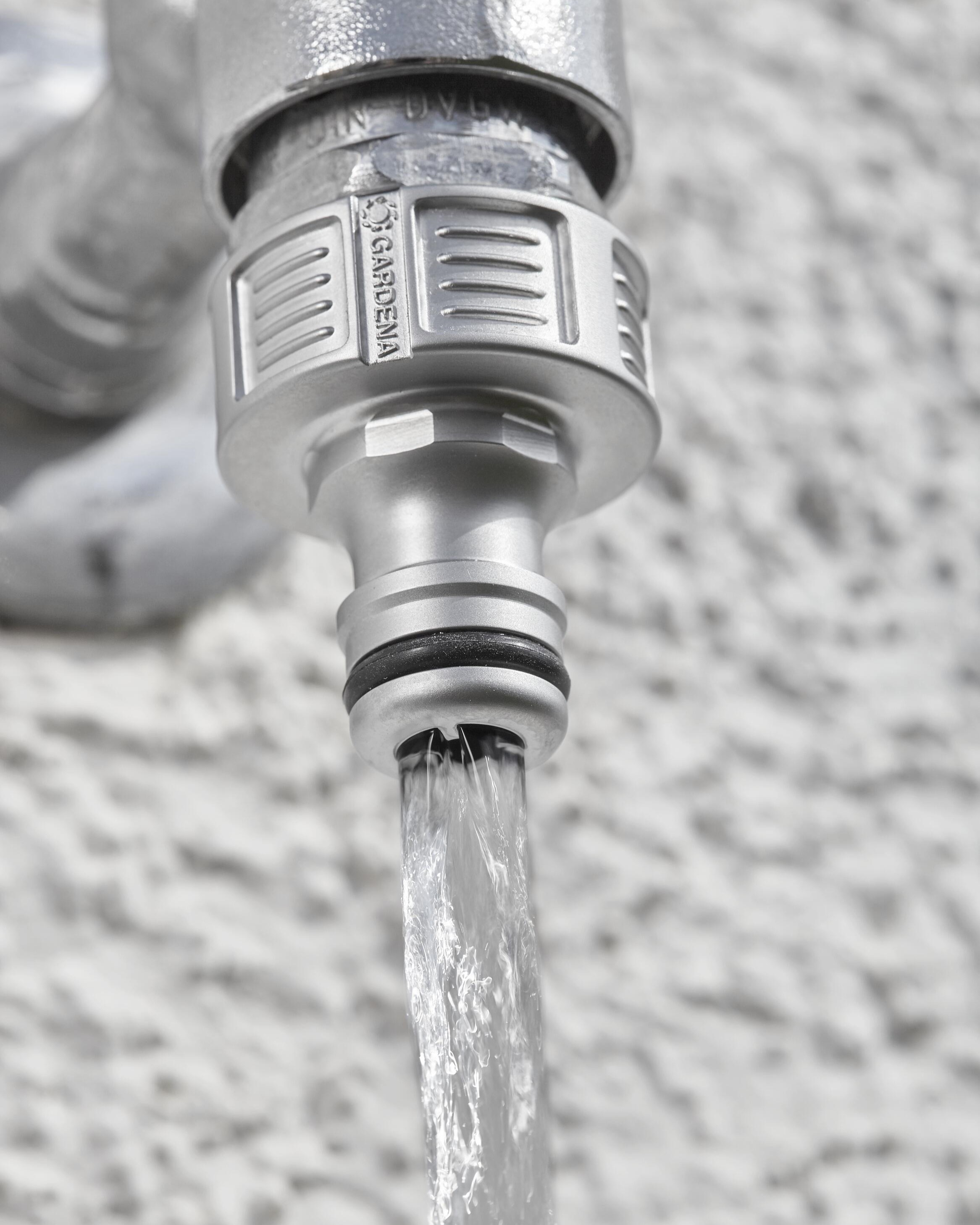 Gardena premium krankobling med anti-sprut