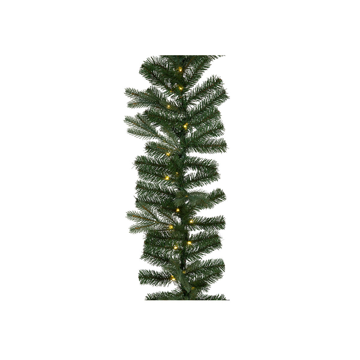 Flott girlander i Dovre kolleksjonen. Denne er på 500cm og går på strøm og kan brukes både innendørs og utendørs.