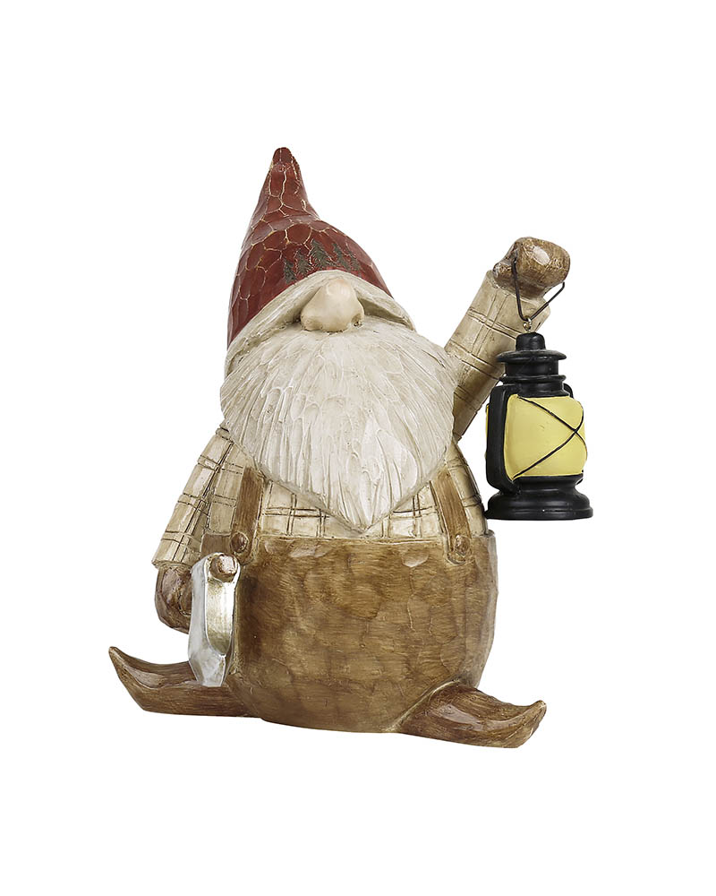 wintertime nisse med lykt