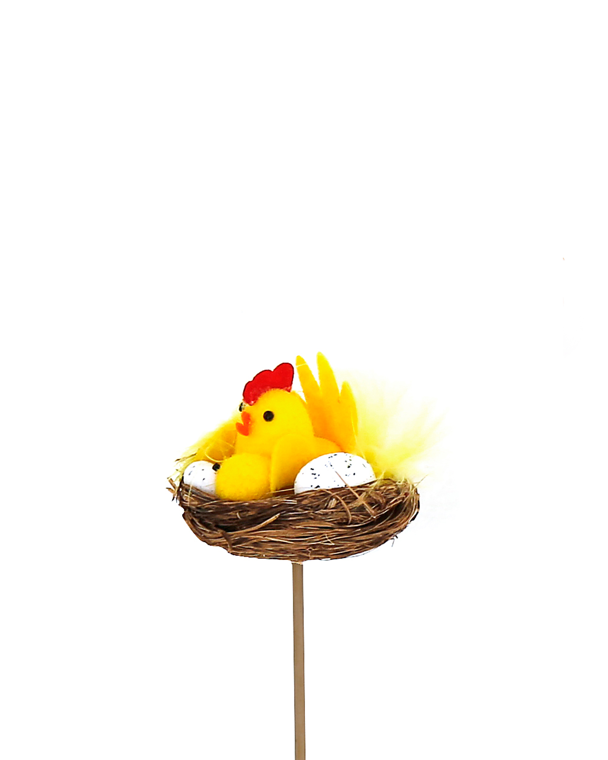 kylling i rede på pinne