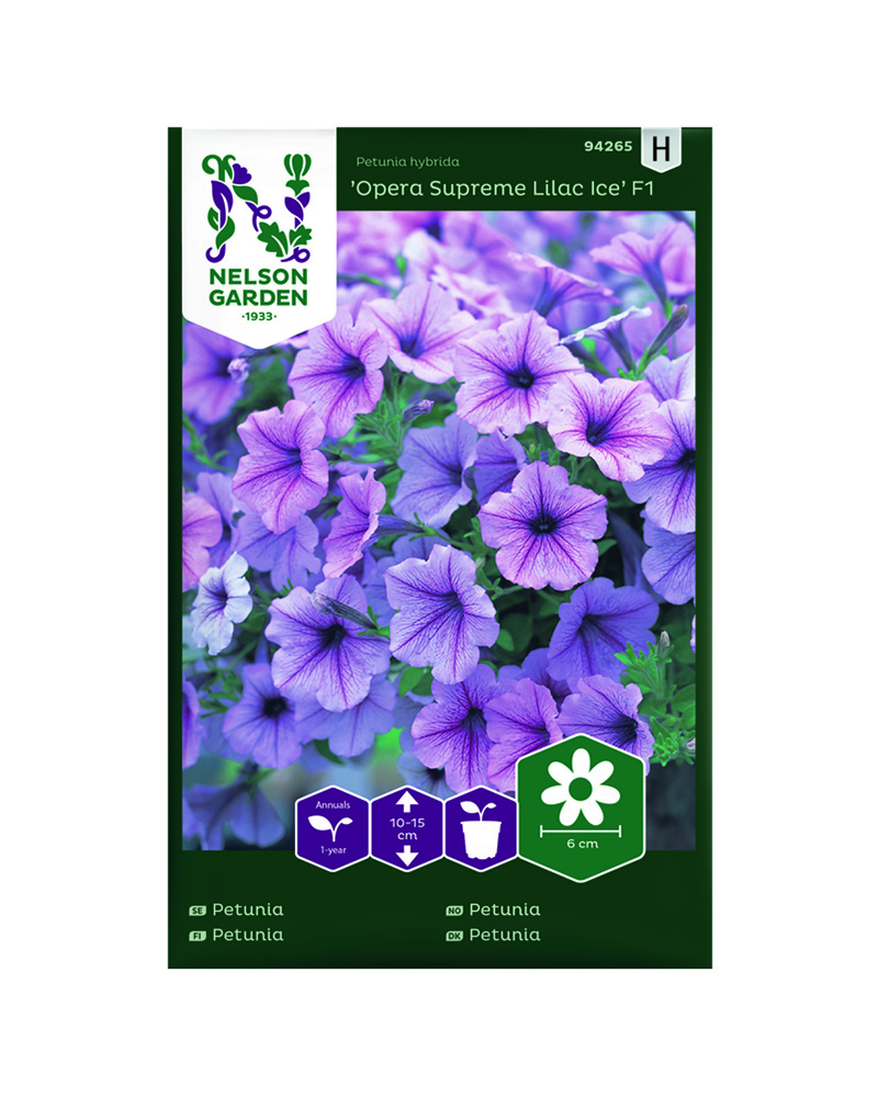 Petunia, Opera Supreme Lilac Ice F1