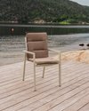 Moss sittepute taupe lav rygg