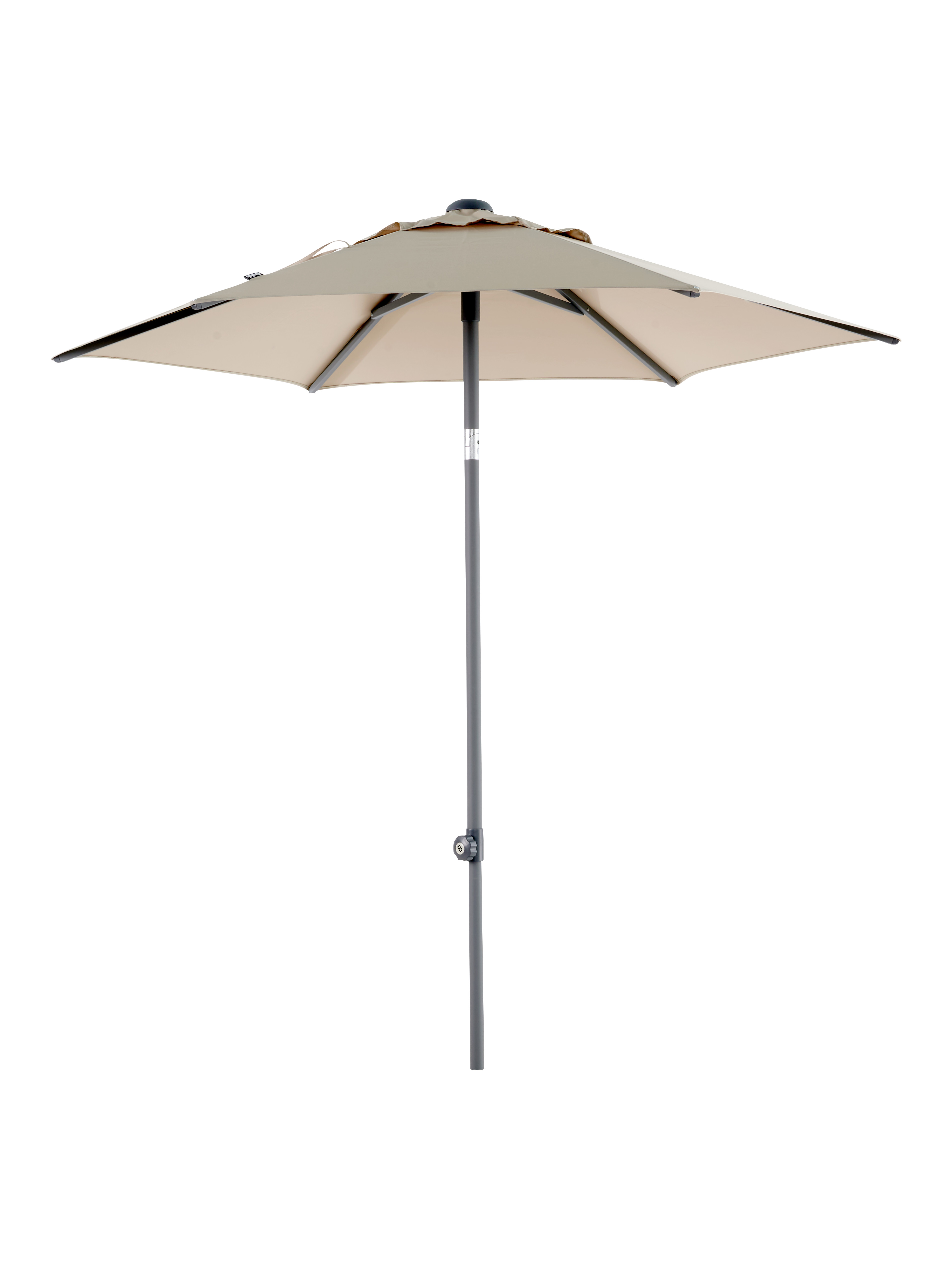 poppi 2 m parasoll champagne