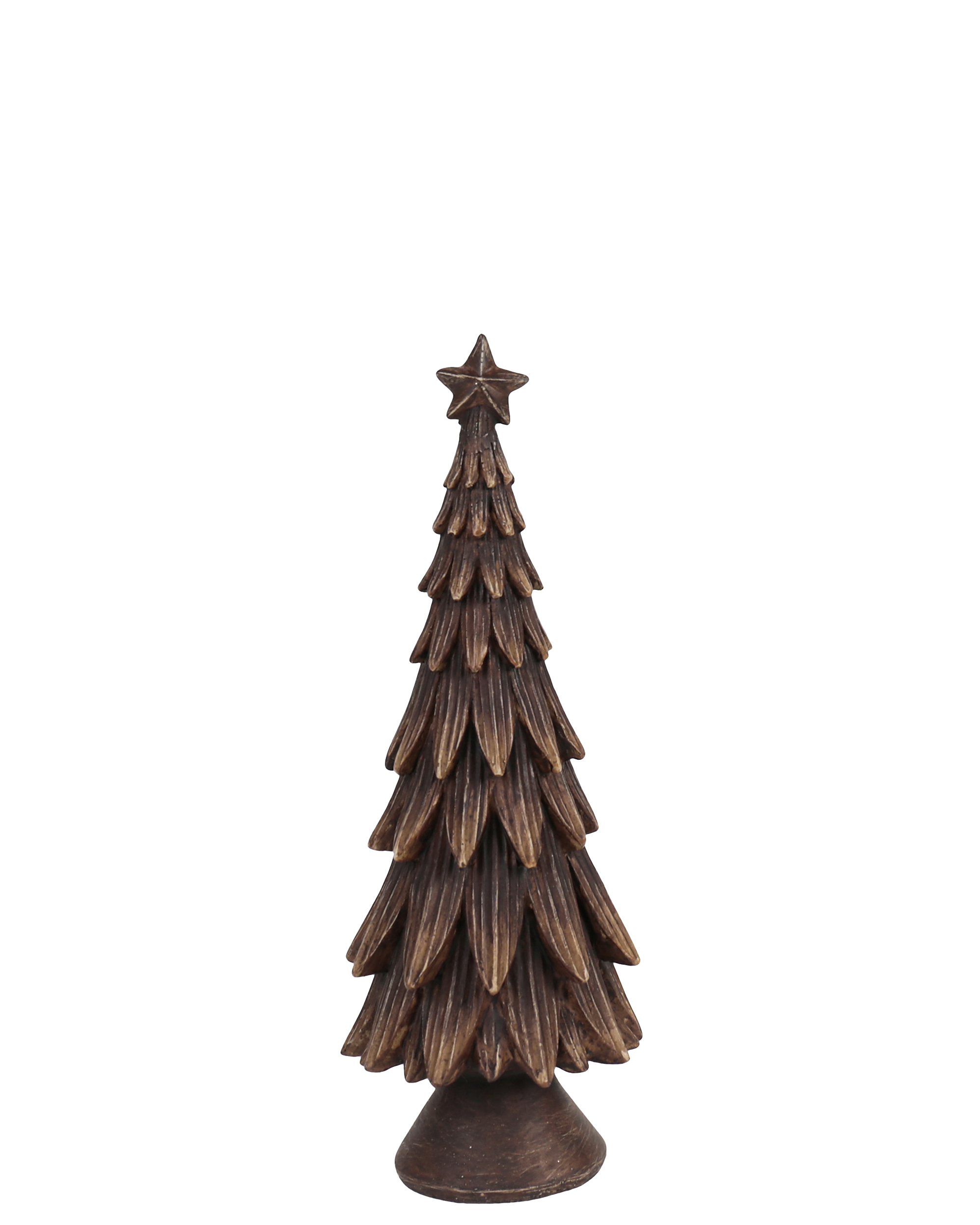 dekor juletre natur 17,5cm