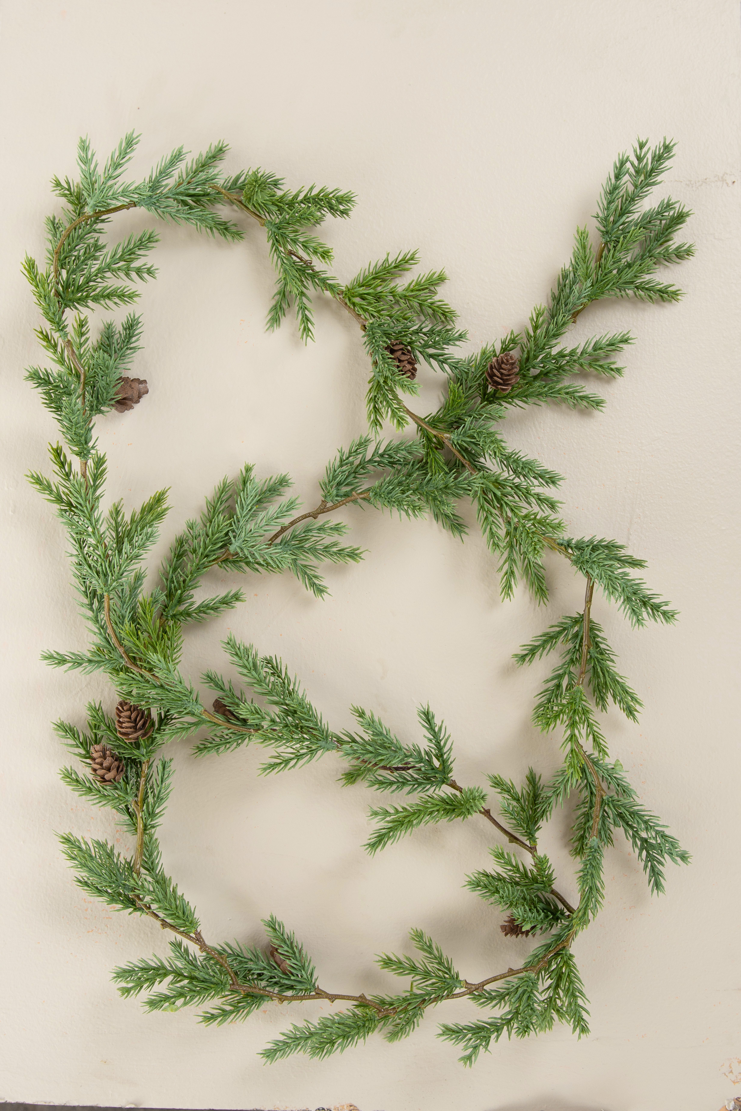 Kunstig gran-girlander 180 cm