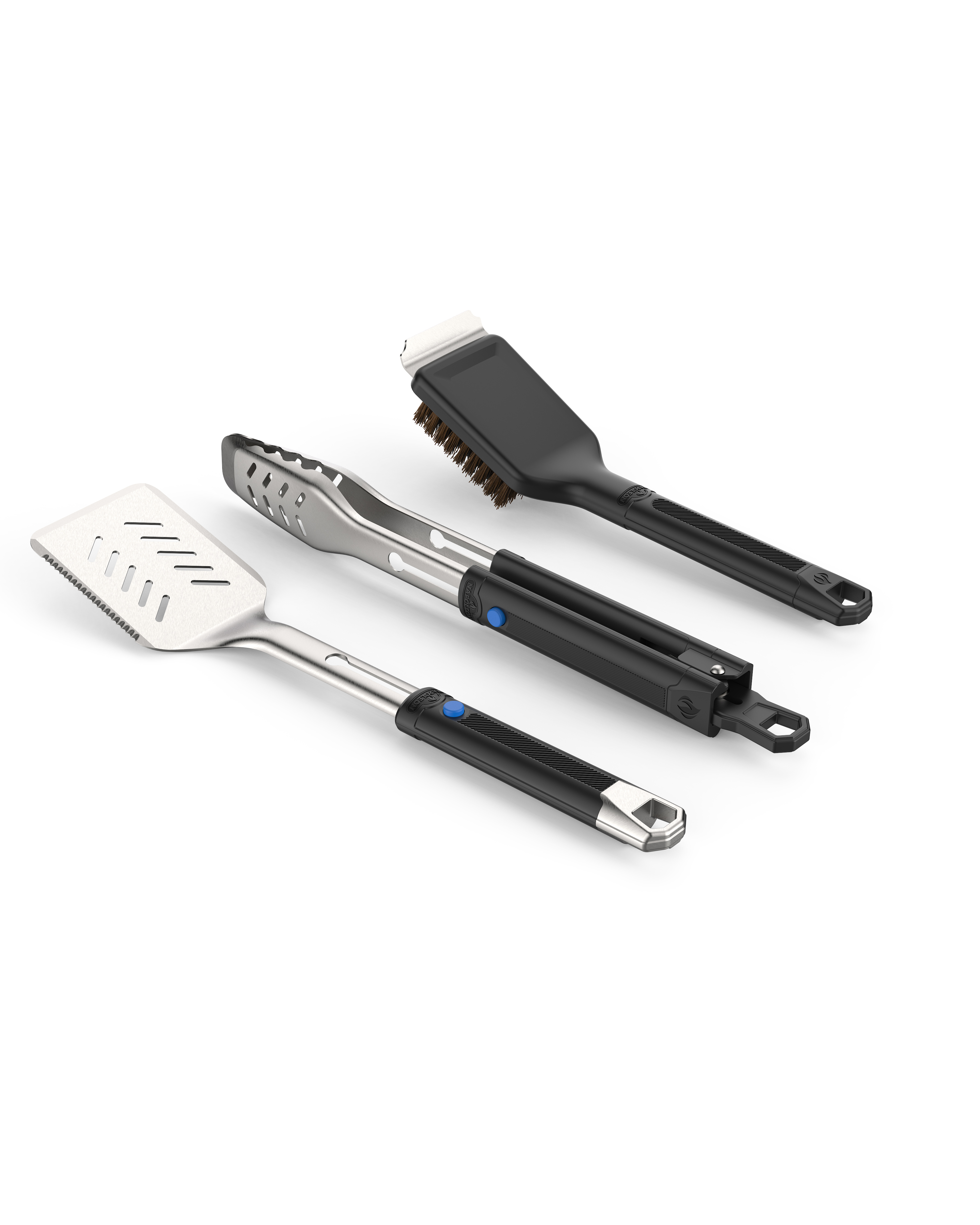 Napoleon Redskapssett - kort tang, grillspade og børste