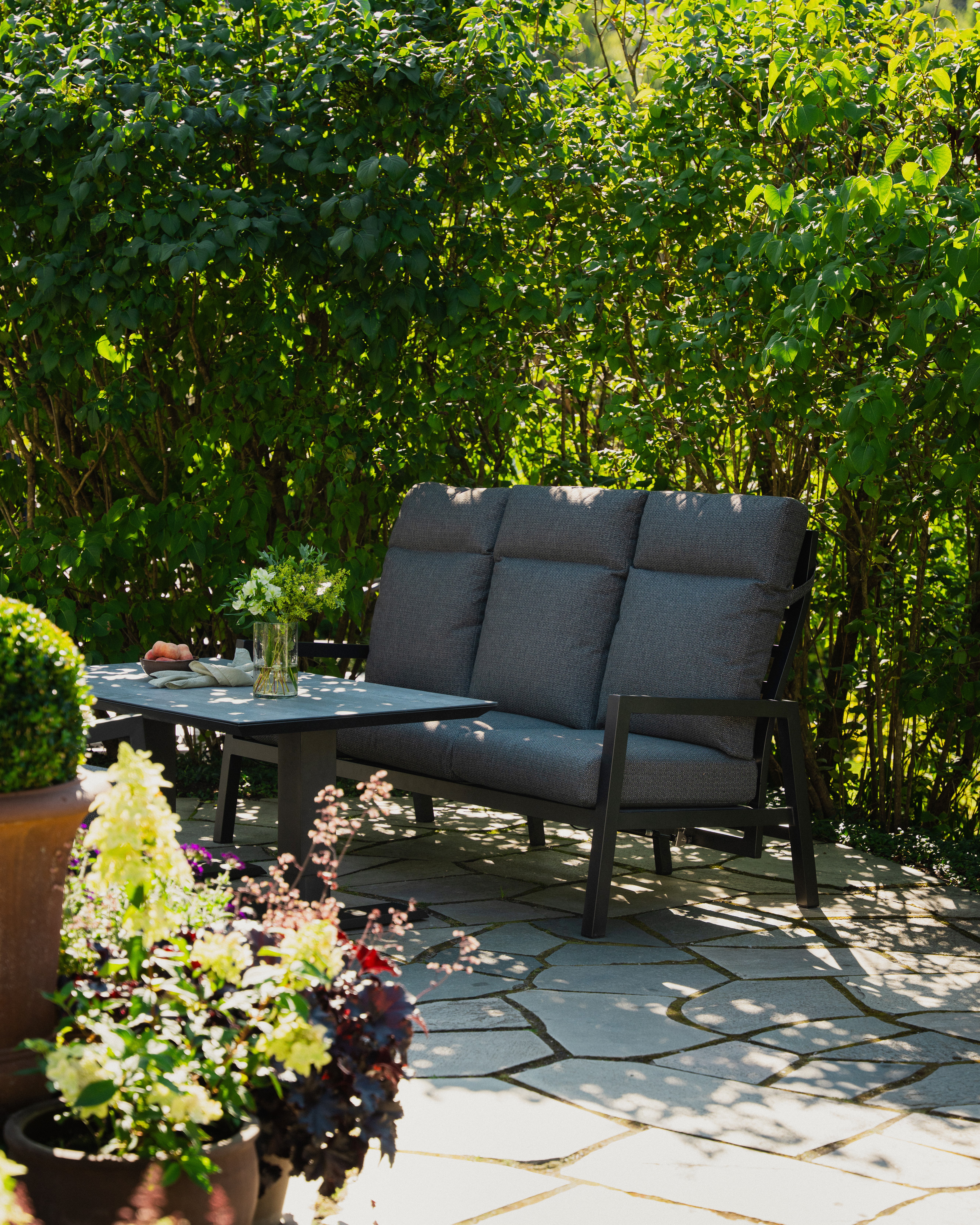 Skagen 3-seter sofa antrasitt