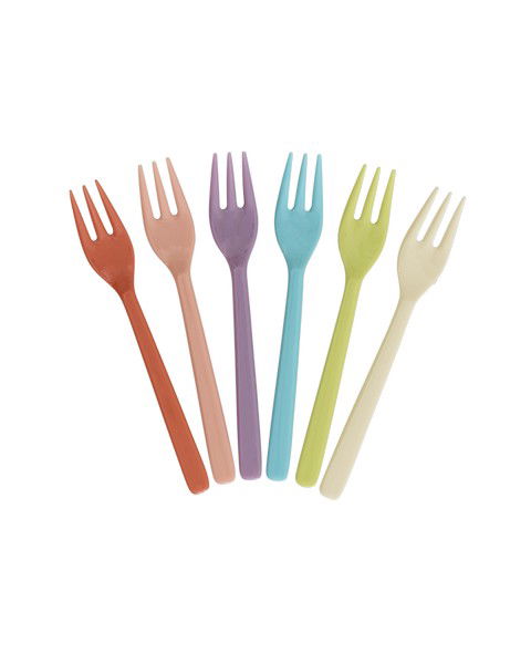 Melamin kakegafler assorterte farger Glory Days