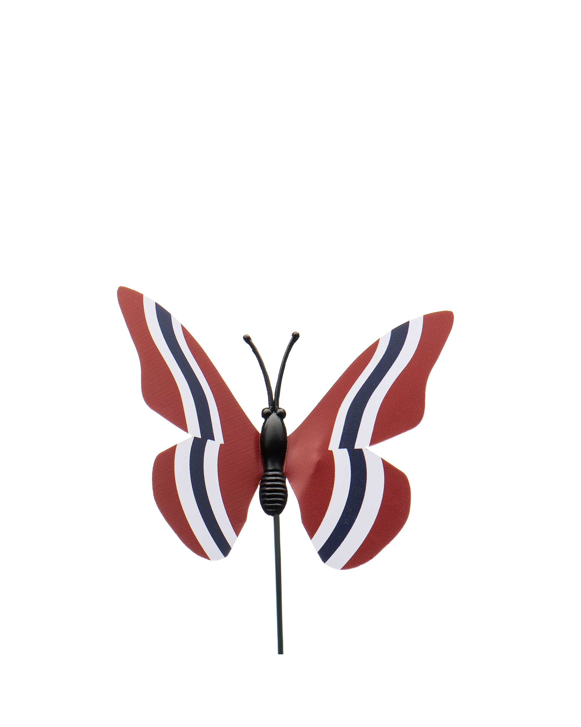 Sommerfugl på stick