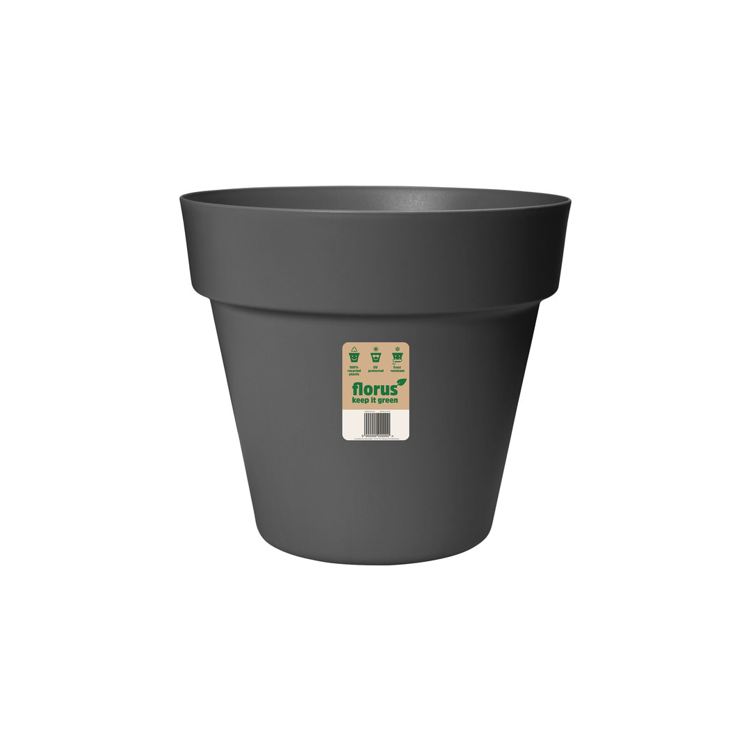 Paris blomsterpotte Ø30 cm antrasitt