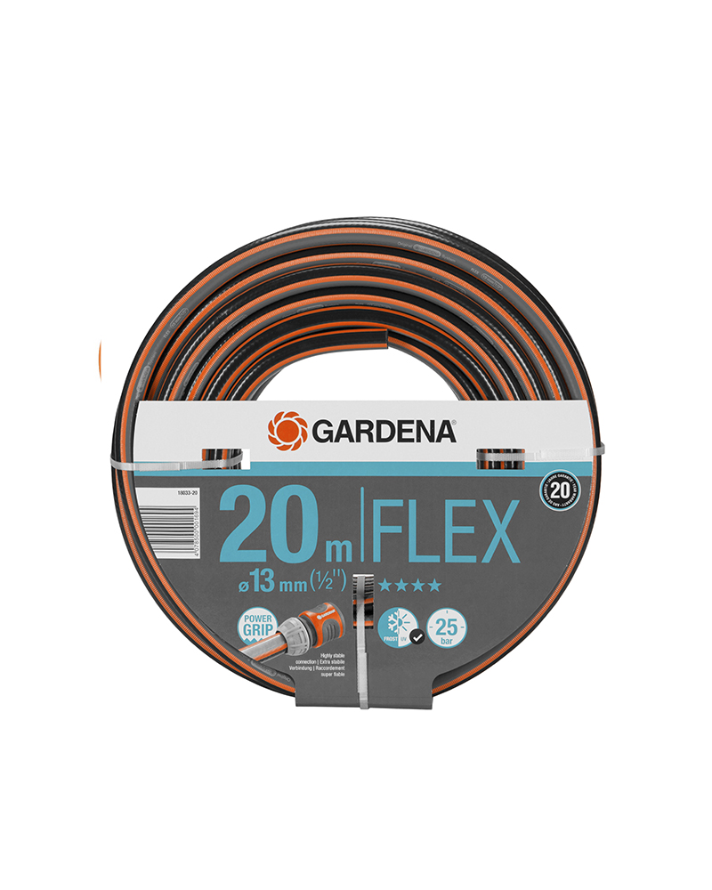 Flex slange (1/2") 20m uten koblinger og startsett