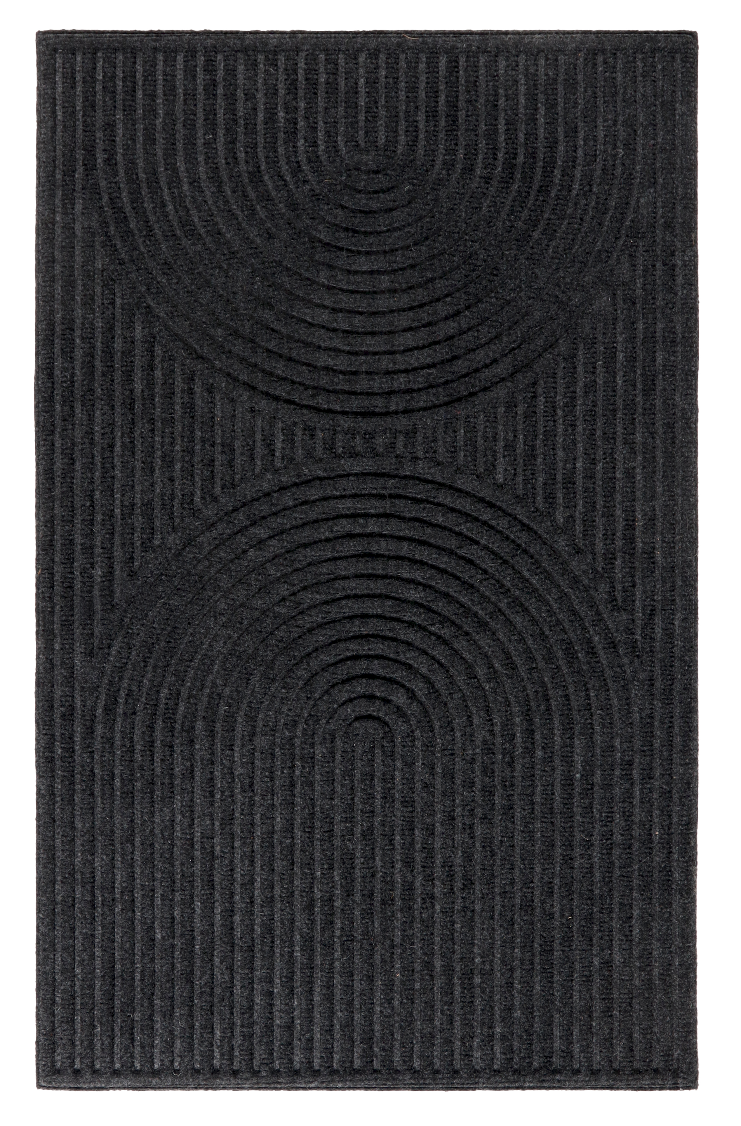 Dørmatte Curves antrasitt 80x120 cm