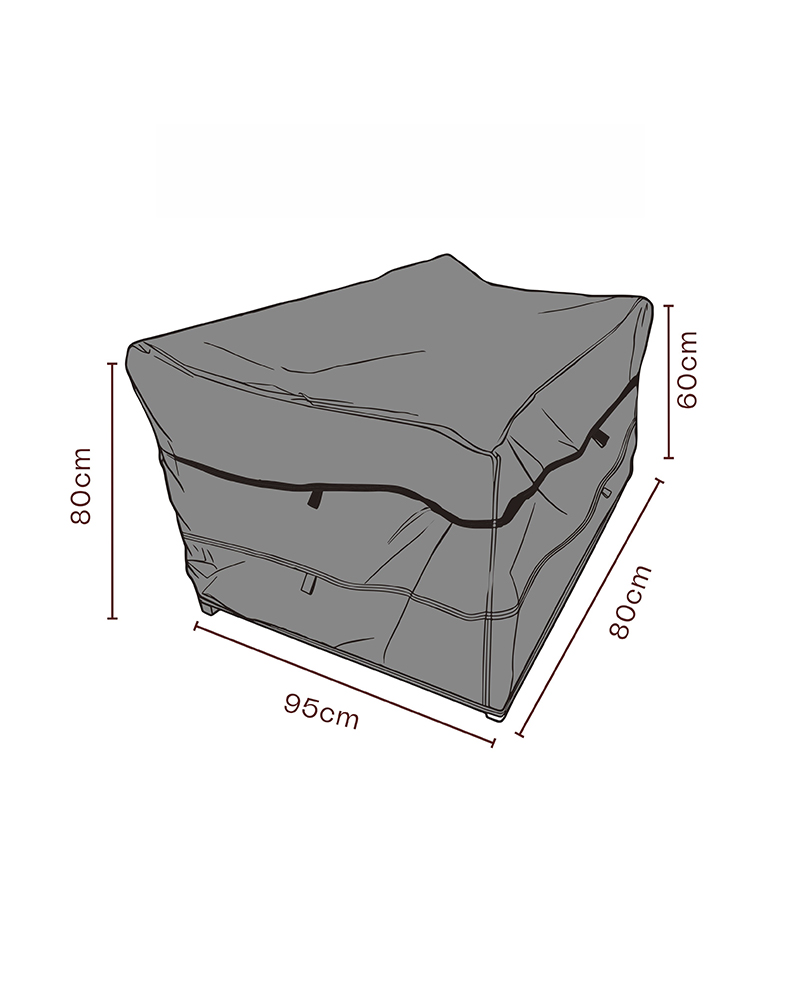 Møbeltrekk pustende 80x95x80