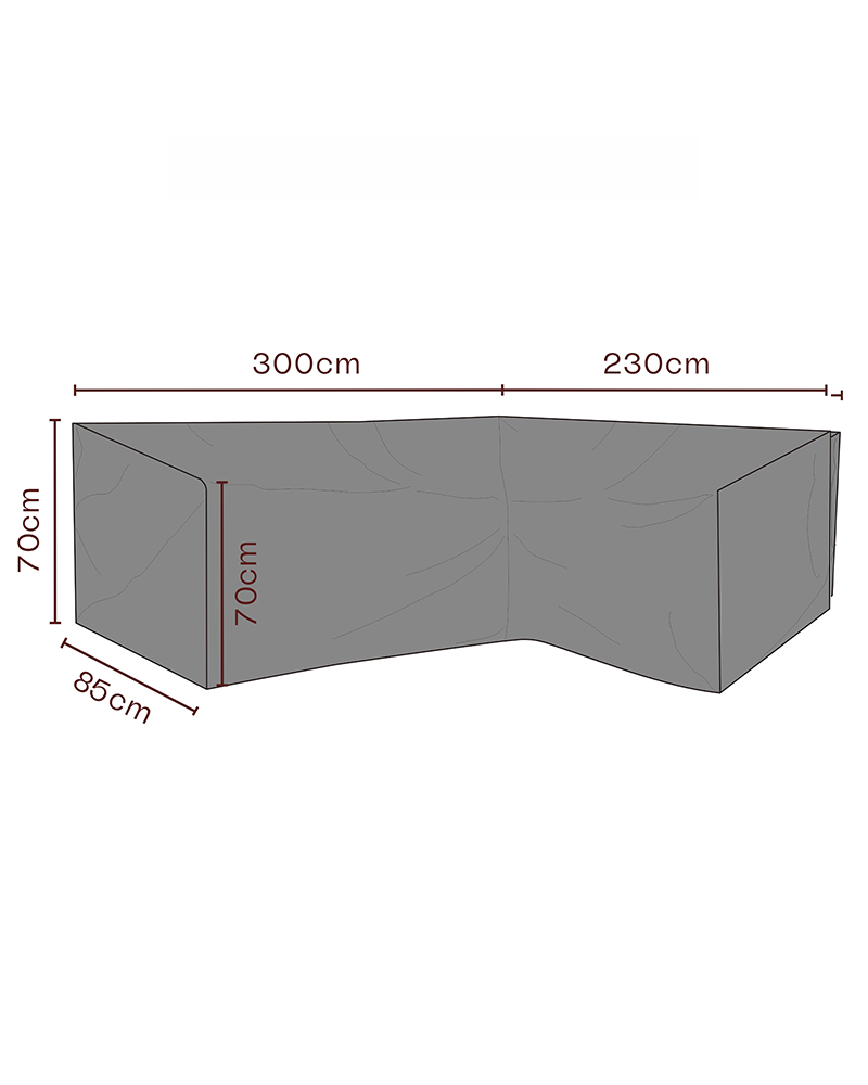 Møbeltrekk pustende 230/300x70x85