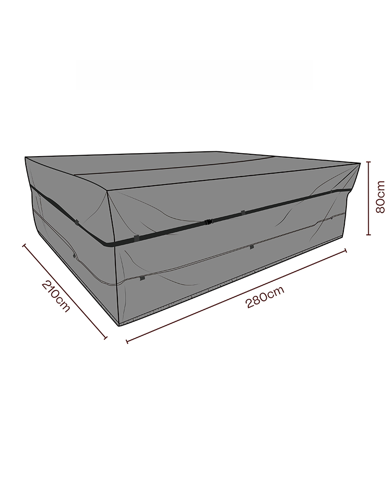 Møbeltrekk pustende 280x210x80