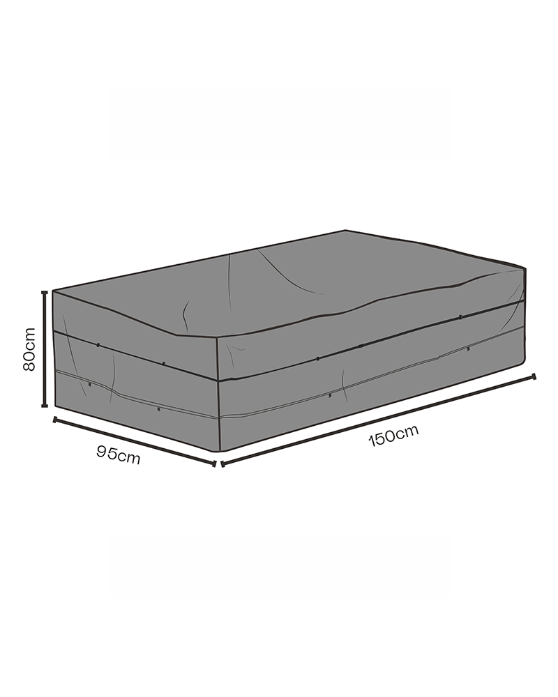 Møbeltrekk pustende 150x90x80