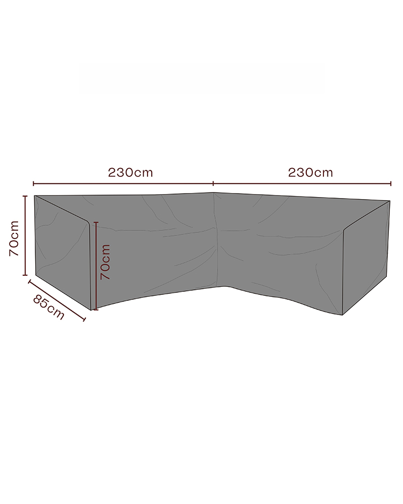 Møbeltrekk pustende 230/230x70x85