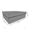 Møbeltrekk pustende 165x155x80