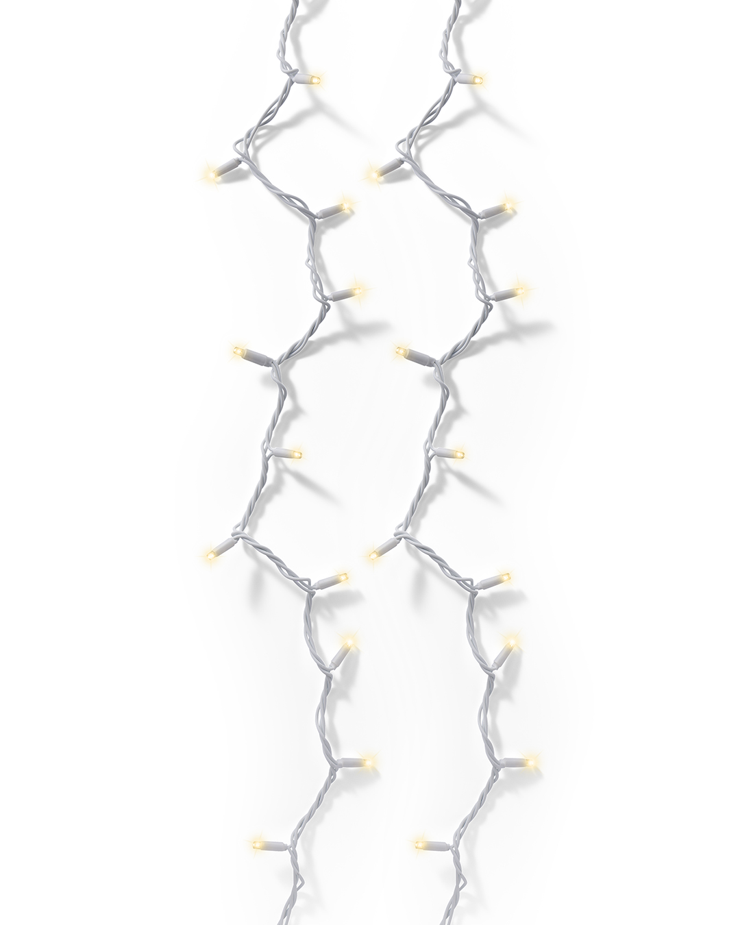 Pro-lights Connect basic lyslenke hvit 9,5 m soft gold