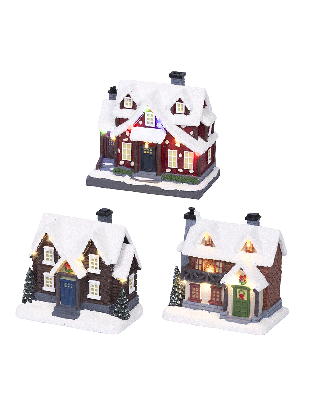 Juleby småhus H13 cm