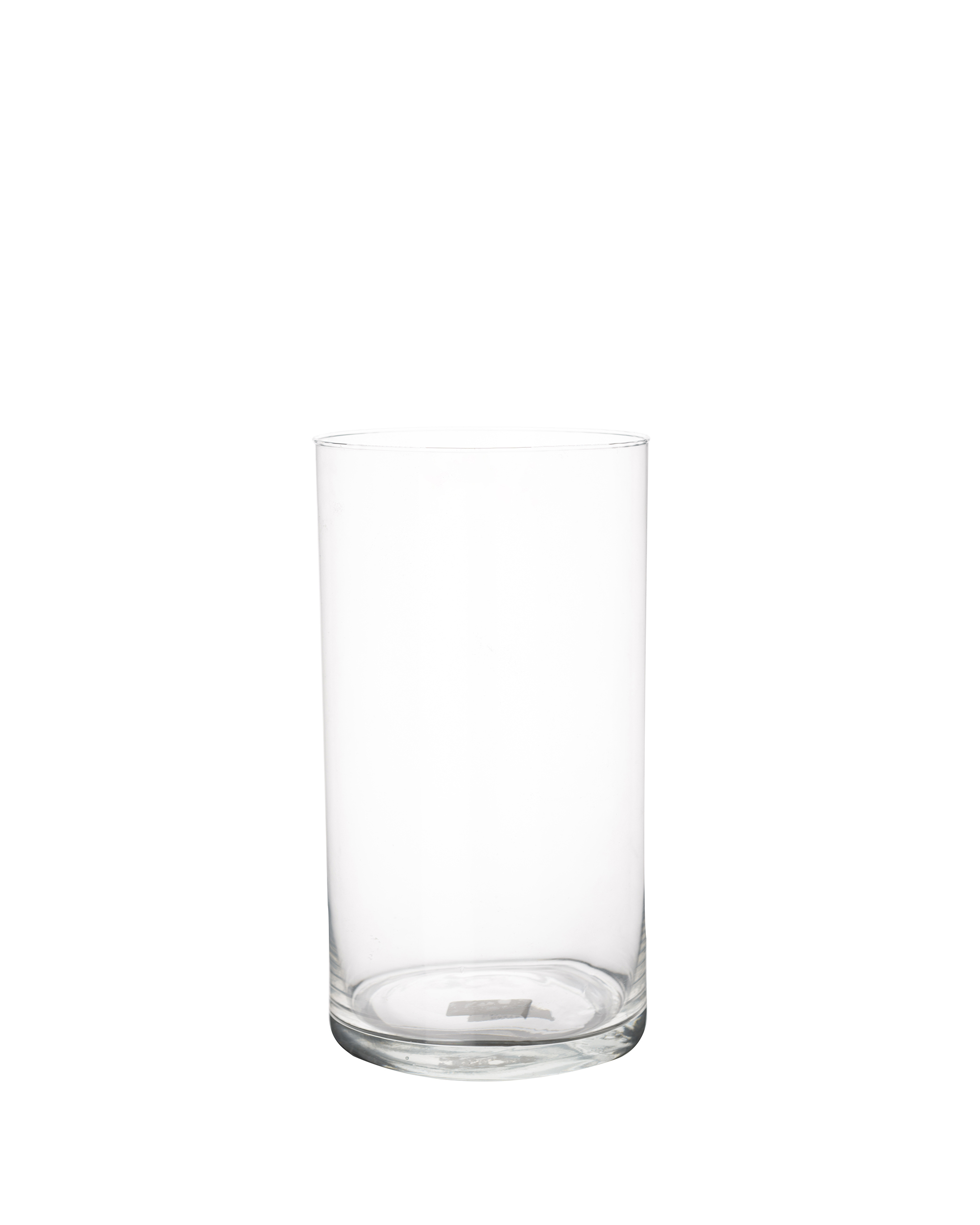 Glas Cylinder Vase D12 H20