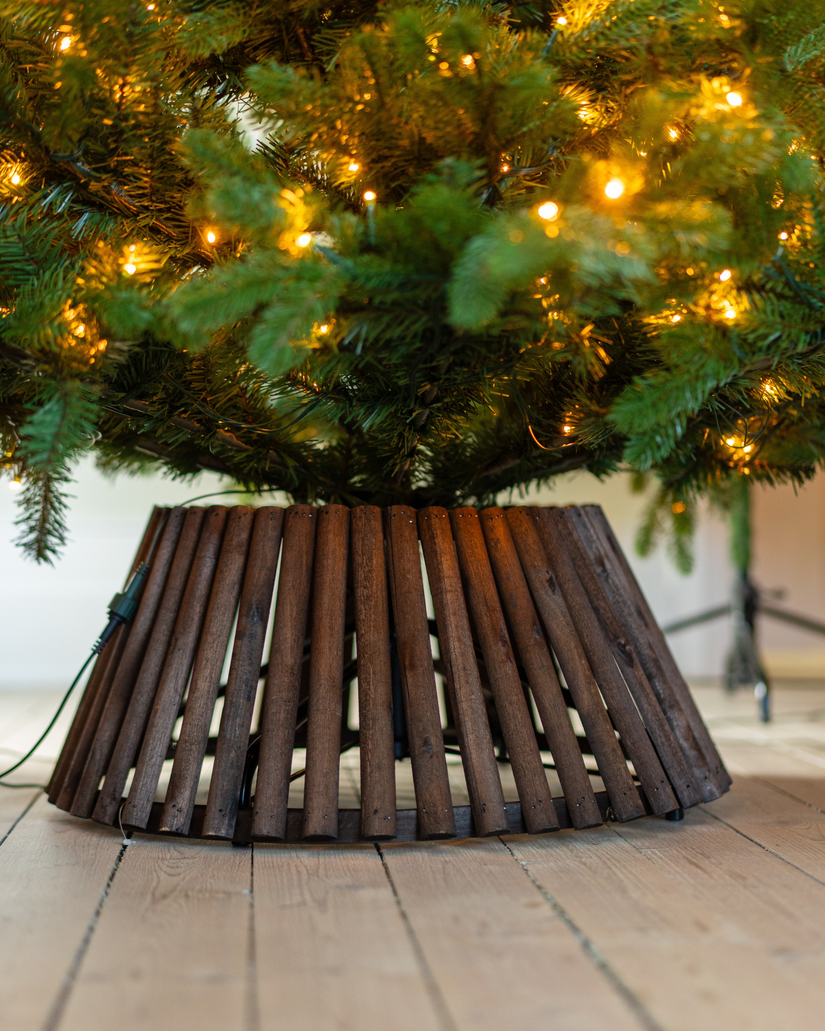 Juletrefotskjuler trespiler 43 cm
