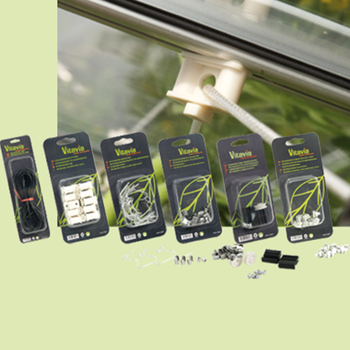 Bolt og Mutter, Glassklips 20 stk.