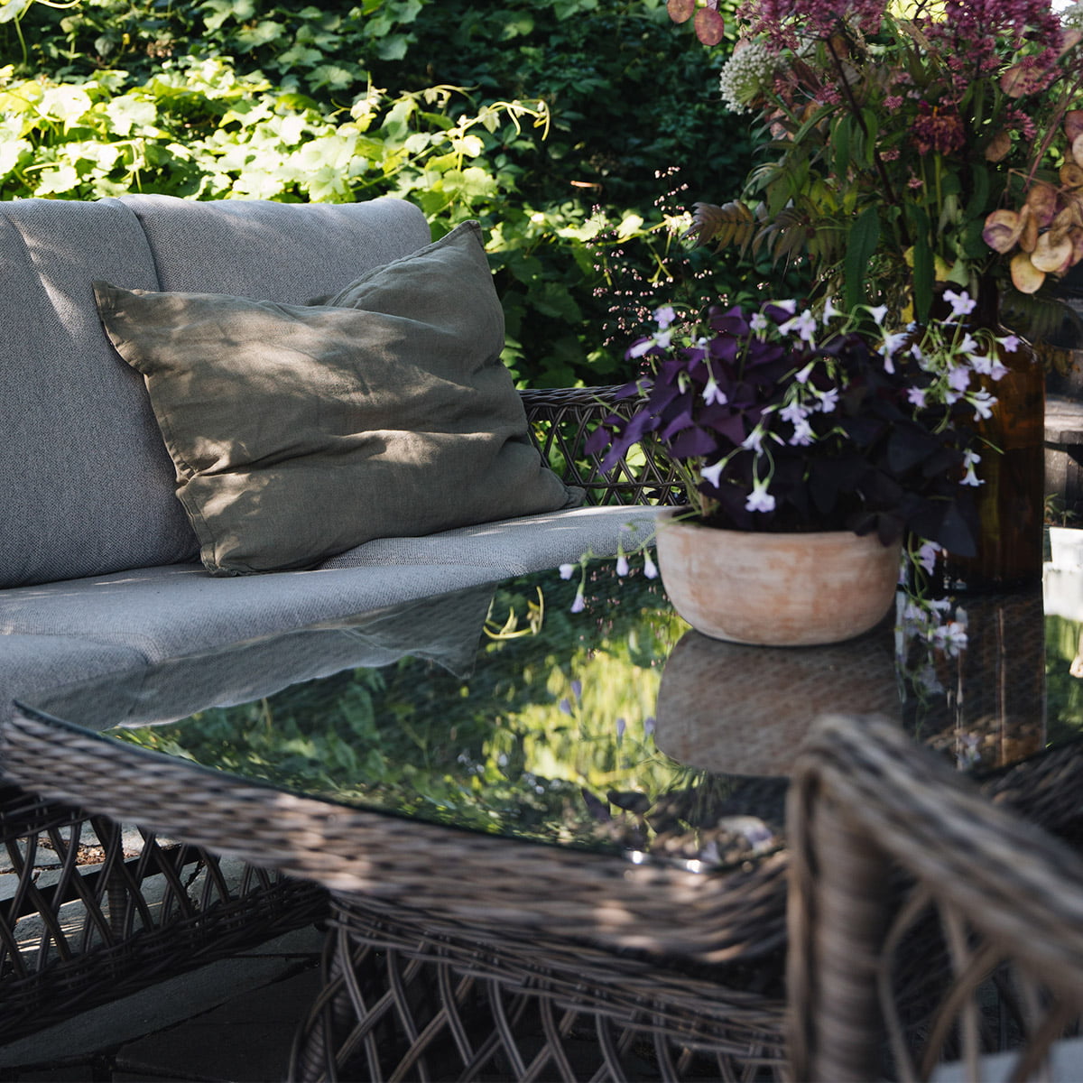 En del av sofagruppen fra Langø