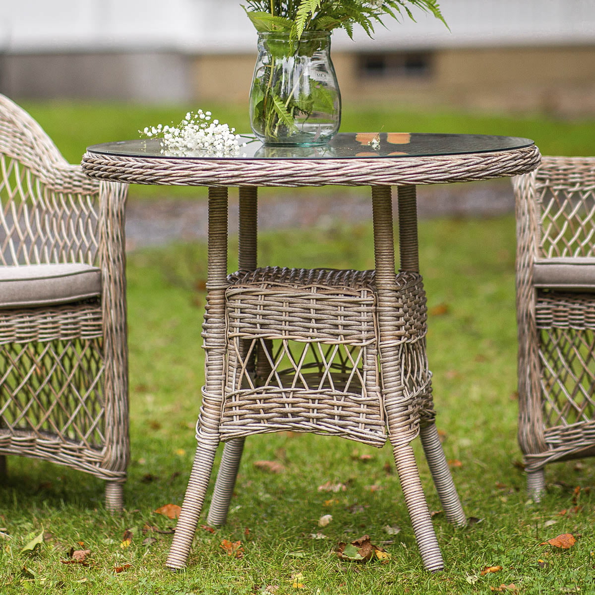 Kamomill ø 130 cm høyde 73 cm beige