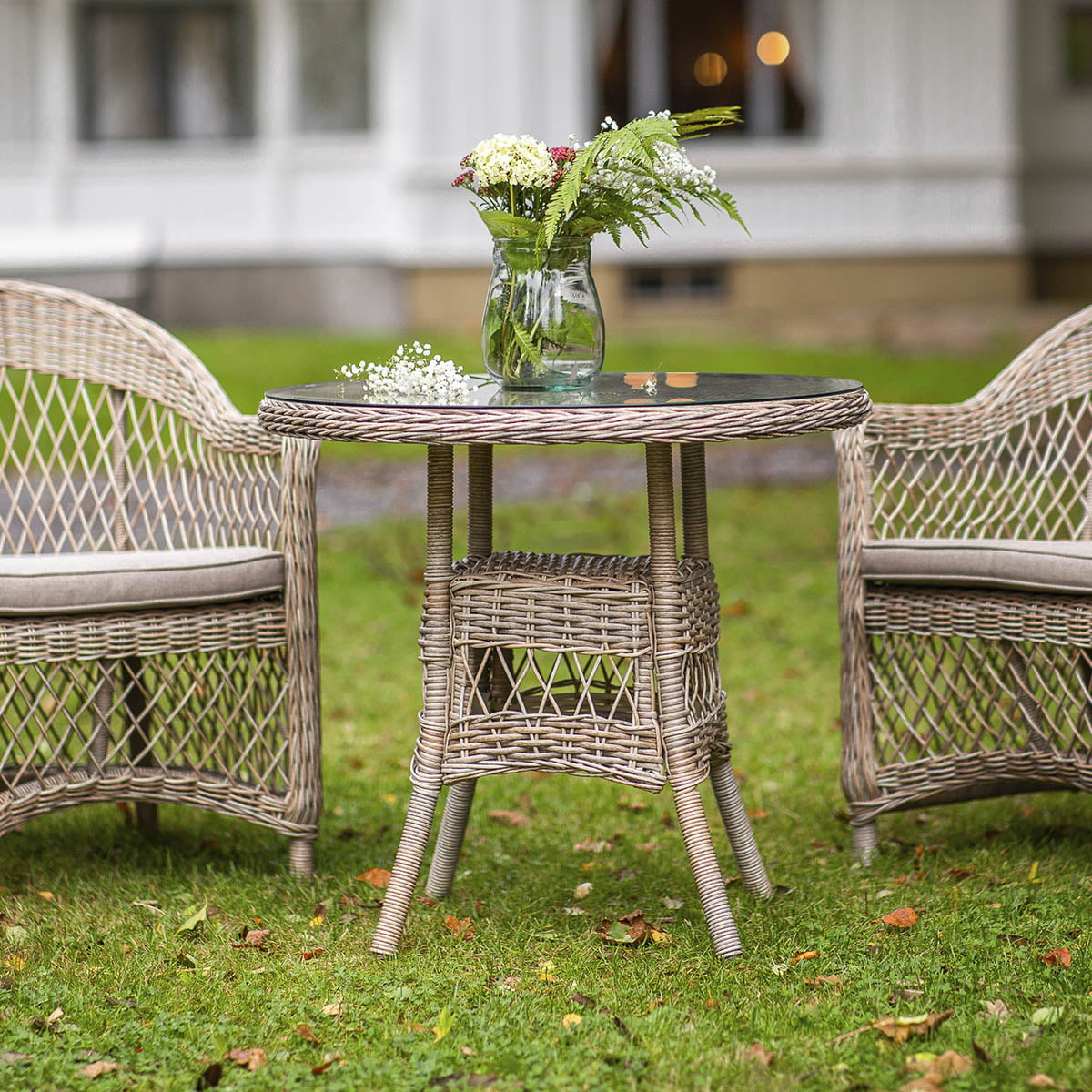 Kamomill ø 80 cm høyde 73 cm beige