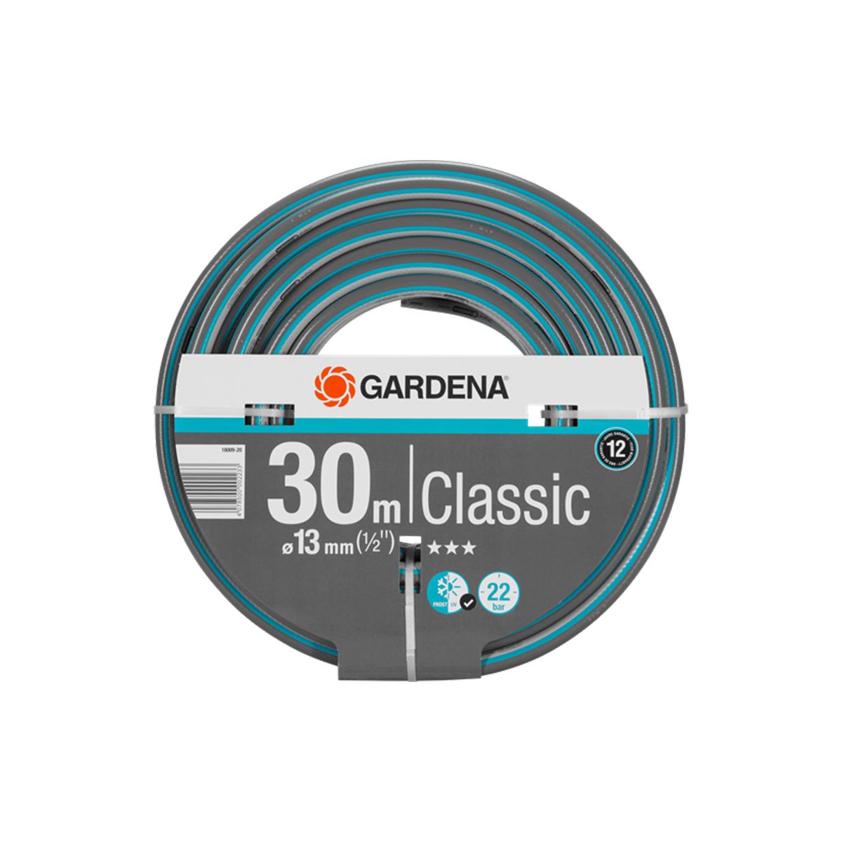 Klassisk Gardena hageslange på 30 m