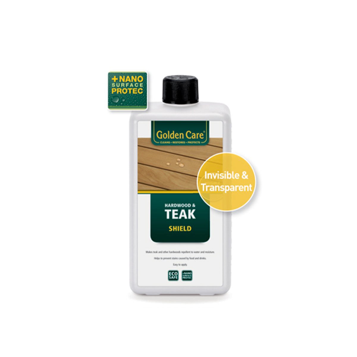 Nesten usynlig impregnering som gjør det vanskelig for vin, fett o.l. å trenge inn i treverket. Produktet hindrer flekker