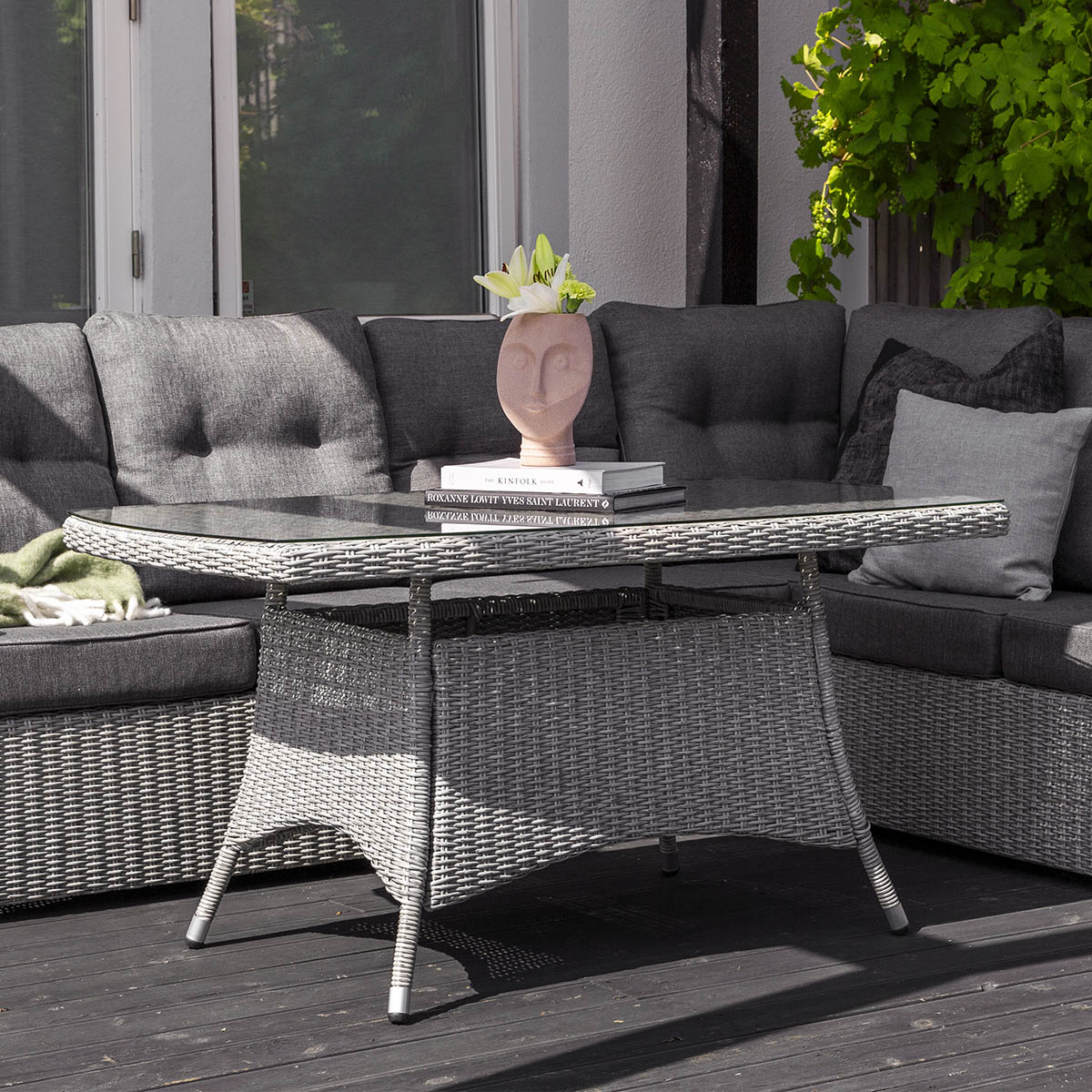 Bord Ashfield grå kunstrotting