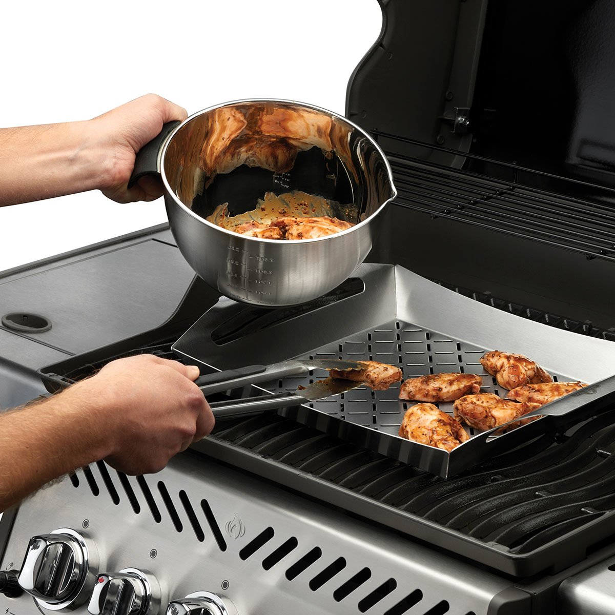 Bolle fra Napoleon i bruk ved grilling