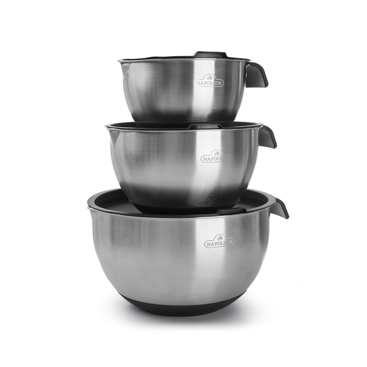 Napoleon bollesett der 3 boller er stablet oppå hverandre i et tårn