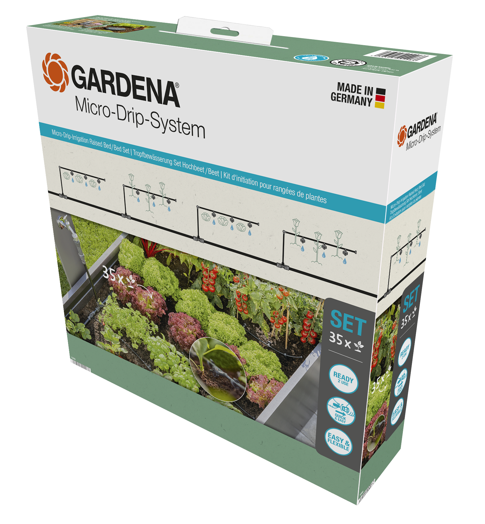 Gardena Micro Drip vanning pallekarm 35 planter