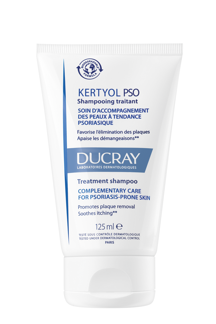 Ducray Kertyol PSO Sjampo til lett psoriasis 125 ml