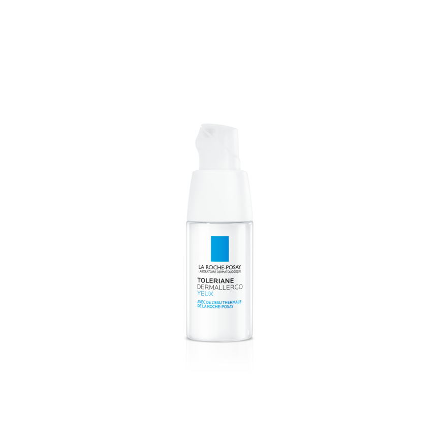 Bilde av en flaske med La Roche-Posay Toleriane Dermallergo Eyes 20 ml