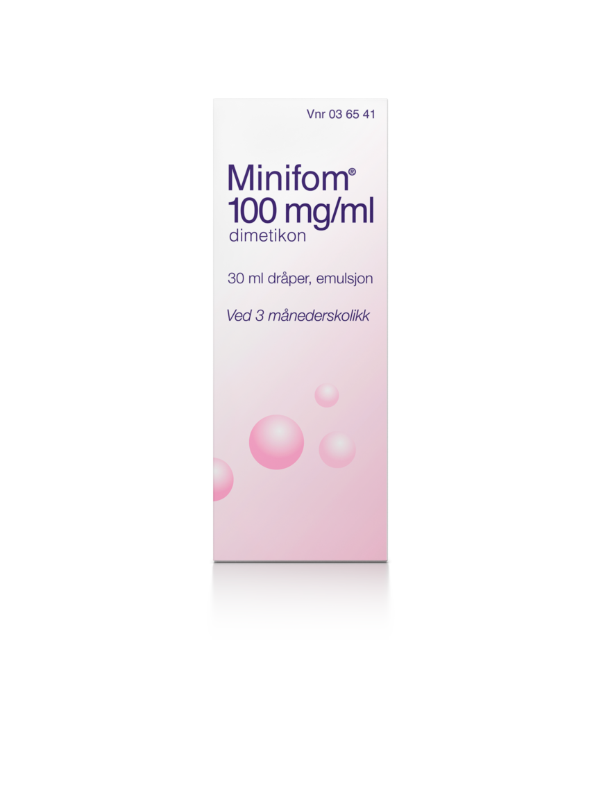 Minifom dråper 100mg/ml 30 ML